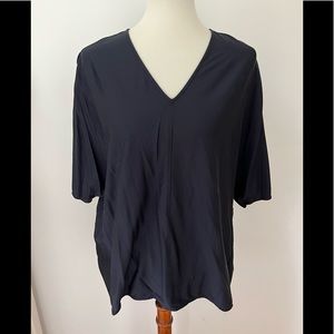 COS black blouse size M